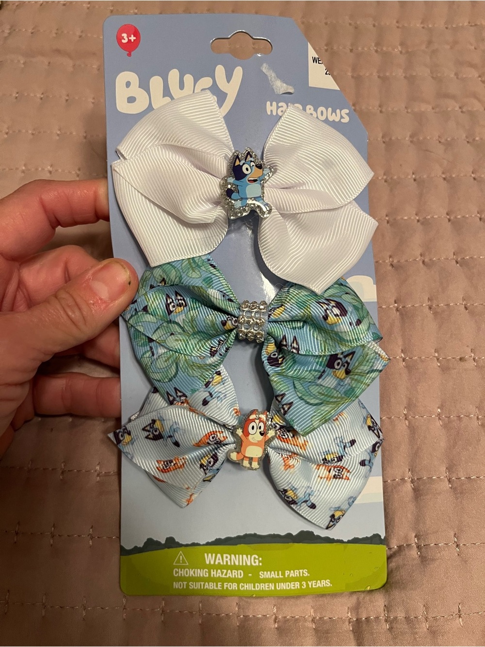 Bluey hair bows
